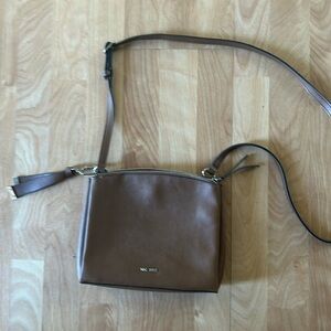 NINE WEST  Bag Purse  Crossbody Messenger brown tan